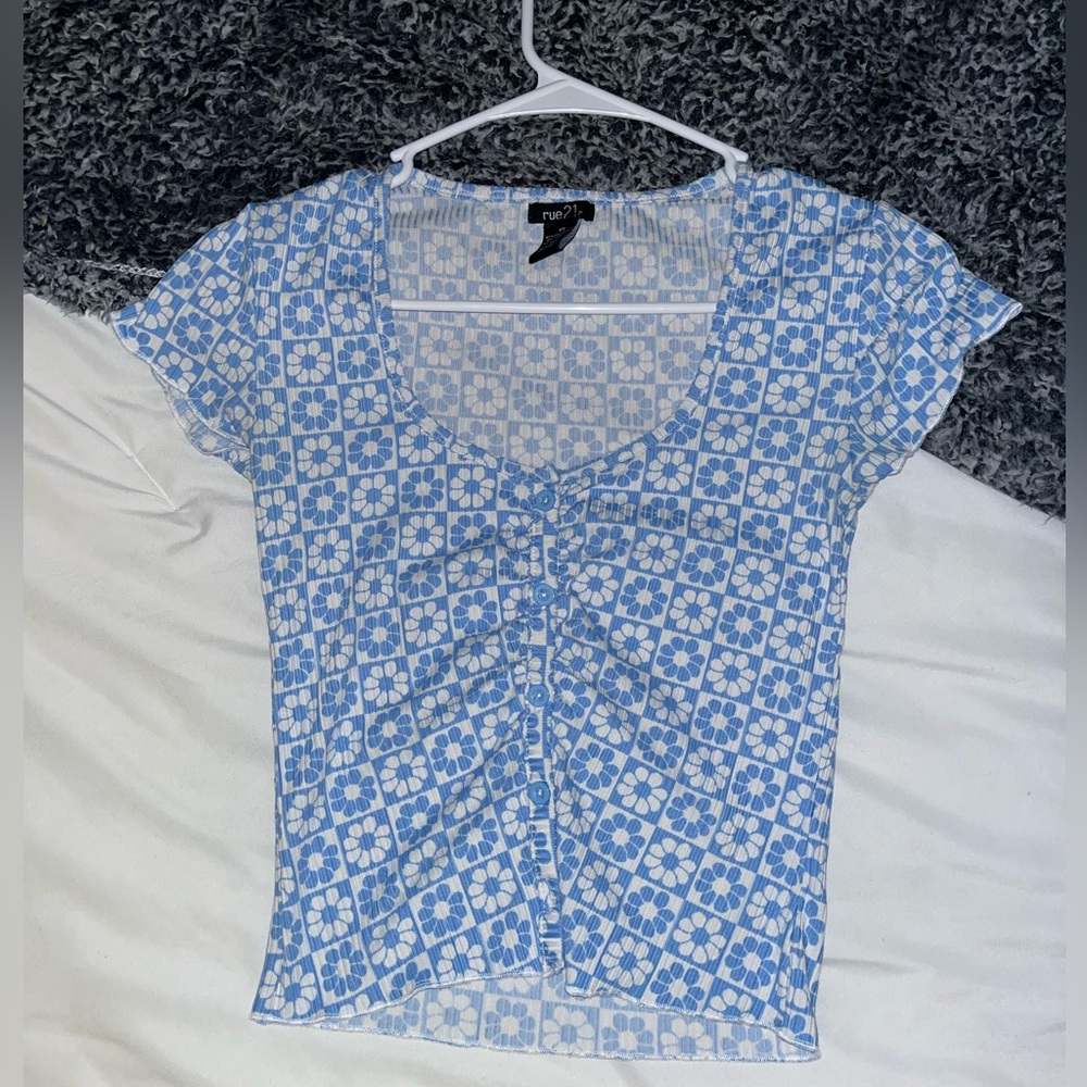 Blue Rue 21 Crop Top, Size XS
